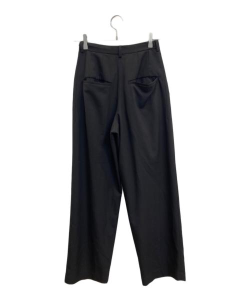 CLANE（クラネ）CLANE (クラネ) BASIC TUCK PANTS ブラックの古着・服飾アイテム