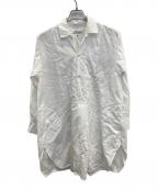 Veritecoeurヴェリテクール）の古着「シャツワンピース」｜ホワイト