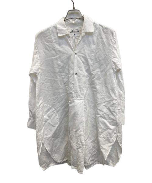 Veritecoeur（ヴェリテクール）Veritecoeur (ヴェリテクール) シャツワンピース ホワイト サイズ:FREEの古着・服飾アイテム