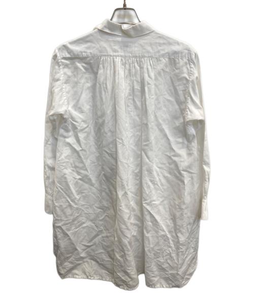 Veritecoeur（ヴェリテクール）Veritecoeur (ヴェリテクール) シャツワンピース ホワイト サイズ:FREEの古着・服飾アイテム