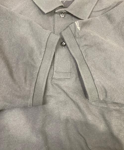 BLACK Scandal Yohji Yamamoto（ブラックスキャンダルヨウジヤマモト）BLACK Scandal Yohji Yamamoto (ブラックスキャンダルヨウジヤマモト) ポロシャツ ブラック サイズ:4の古着・服飾アイテム