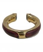 HERMESエルメス）の古着「レザーコンビリング」