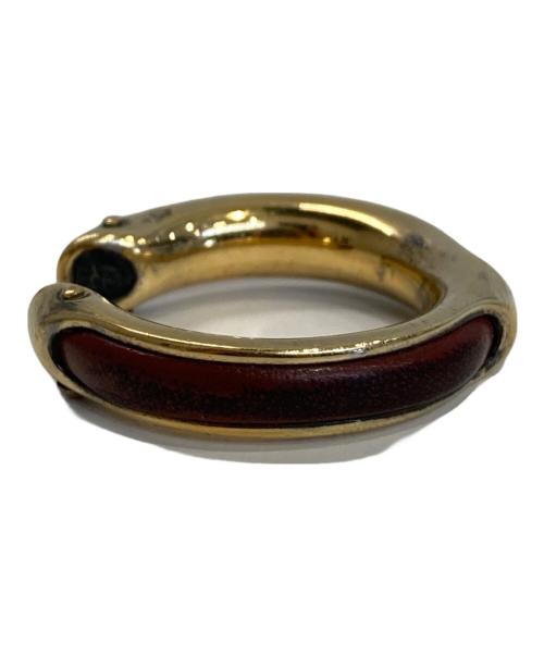 HERMES（エルメス）HERMES (エルメス) レザーコンビリング サイズ:表記なし(FREE)の古着・服飾アイテム