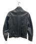 Cinquanta (チンクワンタ) ラムレザージャケット ブラック サイズ:42：36000円