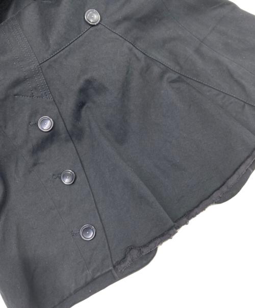 Y's（ワイズ）Y's (ワイズ) デザインラペルジャケット ブラック サイズ:1の古着・服飾アイテム