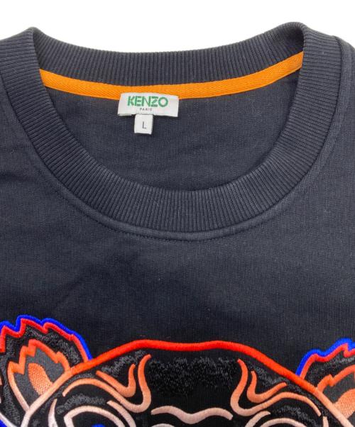 KENZO（ケンゾー）KENZO (ケンゾー) Classic Tiger Sweatshirt ブラック サイズ:Lの古着・服飾アイテム
