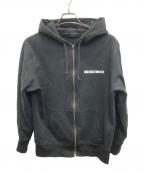 GOD SELECTION XXXゴッドセレクショントリプルエックス）の古着「ジップパーカー」｜ブラック