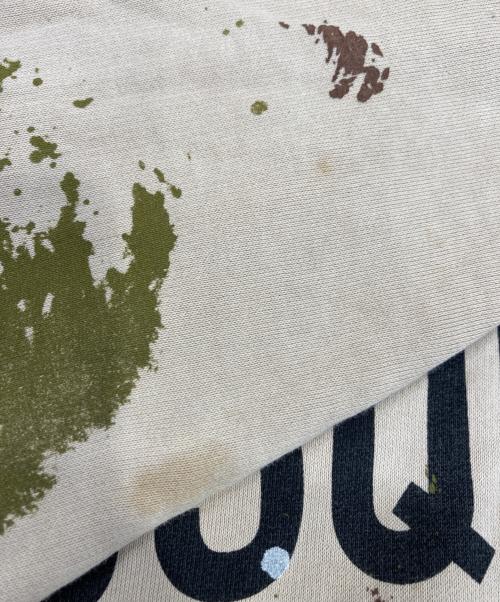 DSQUARED2（ディースクエアード）DSQUARED2 (ディースクエアード) MUD2 HERCA Hoodie ベージュ サイズ:XLの古着・服飾アイテム