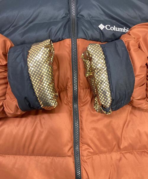 Columbia（コロンビア）Columbia (コロンビア) ダウンジャケット ブラウン サイズ:Mの古着・服飾アイテム