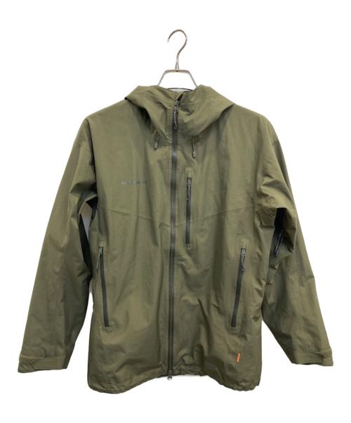 MAMMUT（マムート）MAMMUT (マムート) アヤコ プロ ハードシェル フーデット ジャケット カーキ サイズ:Ｍの古着・服飾アイテム