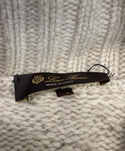 LORO PIANA（ロロピアーナ）LORO PIANA (ロロピアーナ) カシミヤタートルネックニット アイボリー サイズ:42の古着・服飾アイテム