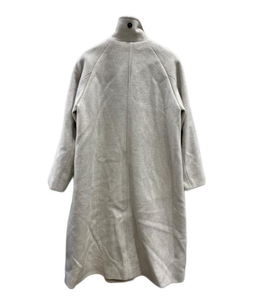 1 OF MINE（ワンオブマイン）1 OF MINE (ワンオブマイン) W ステンカラー コート アイボリー サイズ:36の古着・服飾アイテム