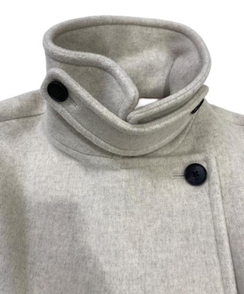 1 OF MINE（ワンオブマイン）1 OF MINE (ワンオブマイン) W ステンカラー コート アイボリー サイズ:36の古着・服飾アイテム