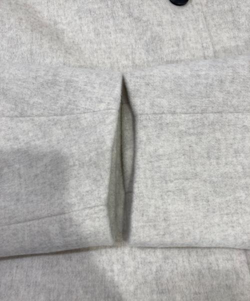 1 OF MINE（ワンオブマイン）1 OF MINE (ワンオブマイン) W ステンカラー コート アイボリー サイズ:36の古着・服飾アイテム