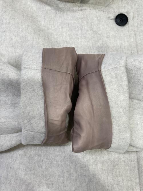 1 OF MINE（ワンオブマイン）1 OF MINE (ワンオブマイン) W ステンカラー コート アイボリー サイズ:36の古着・服飾アイテム