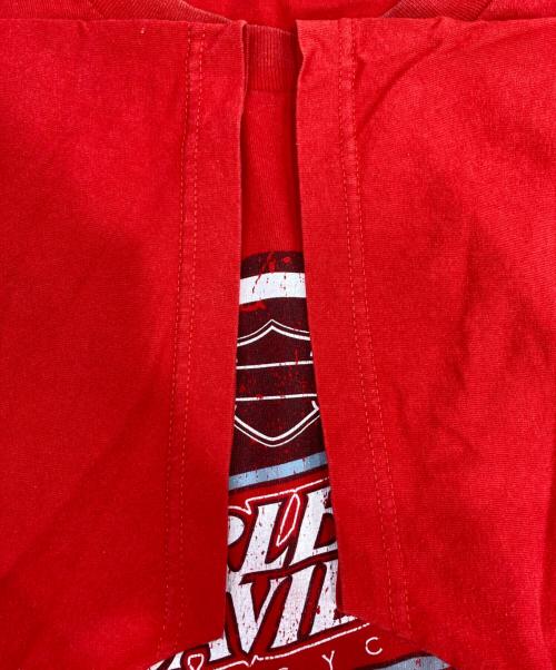 HARLEY-DAVIDSON（ハーレーダビッドソン）HARLEY-DAVIDSON (ハーレーダビッドソン) Tシャツ レッド サイズ:4XLの古着・服飾アイテム