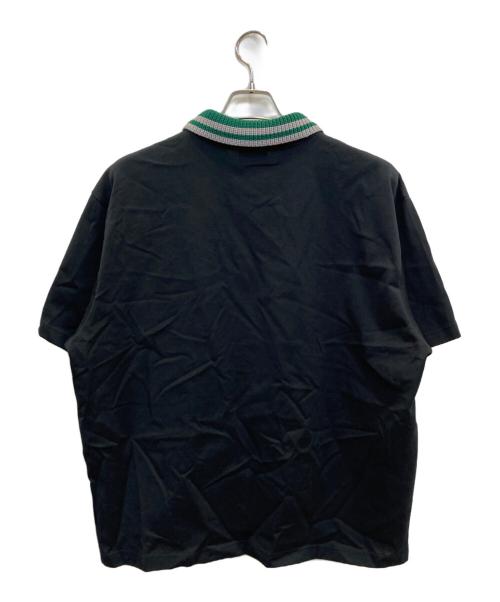 KOLOR（カラー）KOLOR (カラー) 襟ニットドッキング コットン Tシャツ ブラック サイズ:2の古着・服飾アイテム