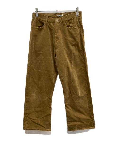 AURALEE（オーラリー）AURALEE (オーラリー) コーデュロイパンツ ブラウン サイズ:3の古着・服飾アイテム