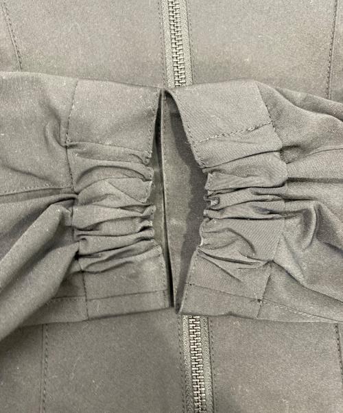 LAMOND（ラモンド）LAMOND (ラモンド) STAND NECK WIDE BLOUSON ブラック サイズ:2の古着・服飾アイテム