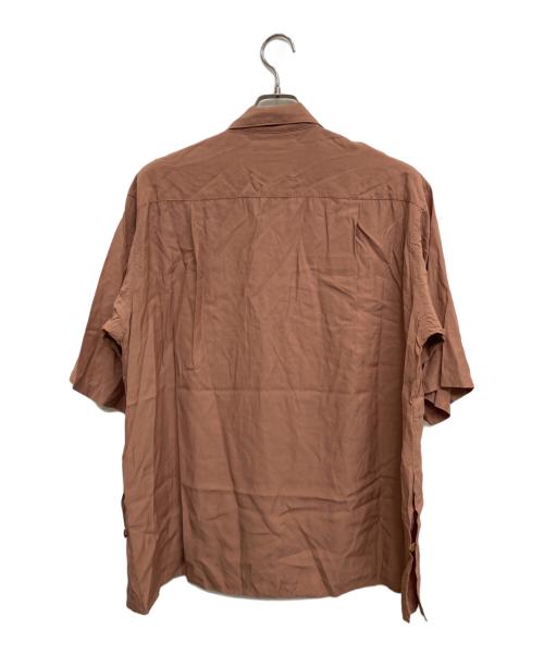 YOKE（ヨーク）YOKE (ヨーク) HALF SLEEVES BIG FLAP SHIRT ベージュ サイズ:2の古着・服飾アイテム