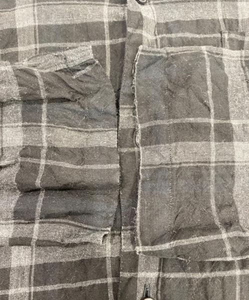 KAPTAIN SUNSHINE（キャプテンサンシャイン）KAPTAIN SUNSHINE (キャプテンサンシャイン) Open Collar Shirt Jacket ブラック サイズ:36の古着・服飾アイテム