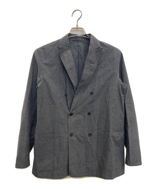 COMOLI（コモリ）COMOLI (コモリ) TYPEWRITER W BREASTED JACKET グレー サイズ:1の古着・服飾アイテム