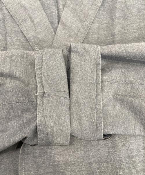 COMOLI（コモリ）COMOLI (コモリ) TYPEWRITER W BREASTED JACKET グレー サイズ:1の古着・服飾アイテム