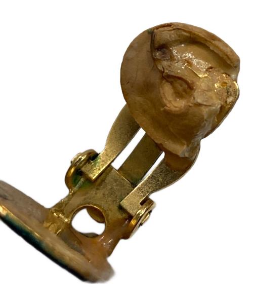 CHANEL（シャネル）CHANEL (シャネル) イヤリング パープル×ゴールドの古着・服飾アイテム