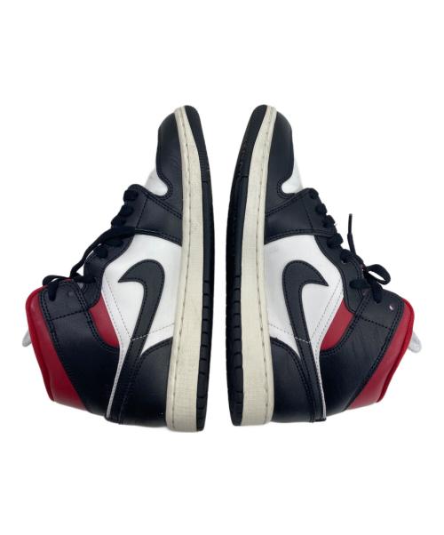 NIKE（ナイキ）NIKE (ナイキ) Women's Air Jordan 1 Mid ブラック サイズ:25の古着・服飾アイテム
