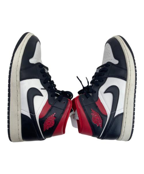 NIKE（ナイキ）NIKE (ナイキ) Women's Air Jordan 1 Mid ブラック サイズ:25の古着・服飾アイテム
