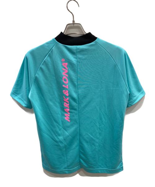 MARK&LONA（マークアンドロナ）MARK&LONA (マークアンドロナ) ゴルフウェア(トップス) スカイブルー サイズ:46の古着・服飾アイテム