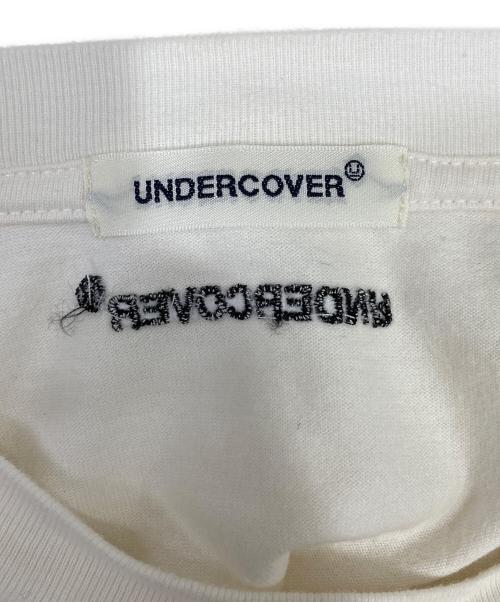 UNDERCOVER（アンダーカバー）UNDERCOVER (アンダーカバー) 脇ZIPTEE ROSE COLLAGE ホワイト サイズ:3の古着・服飾アイテム