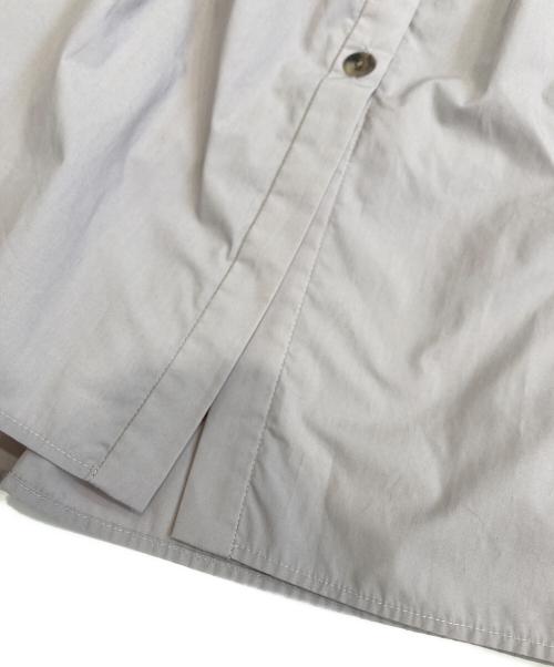 Snidel（スナイデル）Snidel (スナイデル) コルセットデザインシャツワンピース ベージュの古着・服飾アイテム