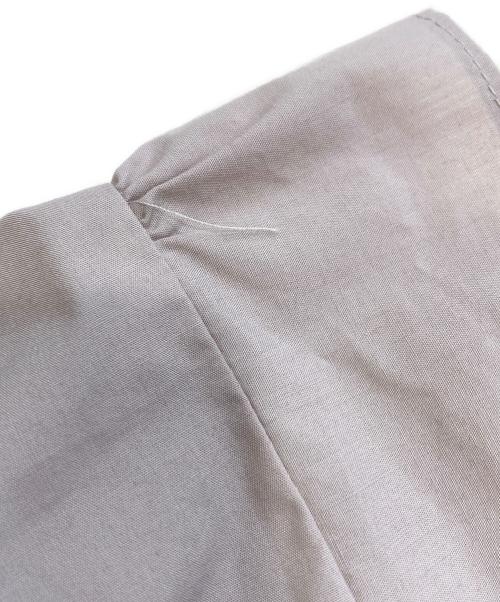 Snidel（スナイデル）Snidel (スナイデル) コルセットデザインシャツワンピース ベージュの古着・服飾アイテム