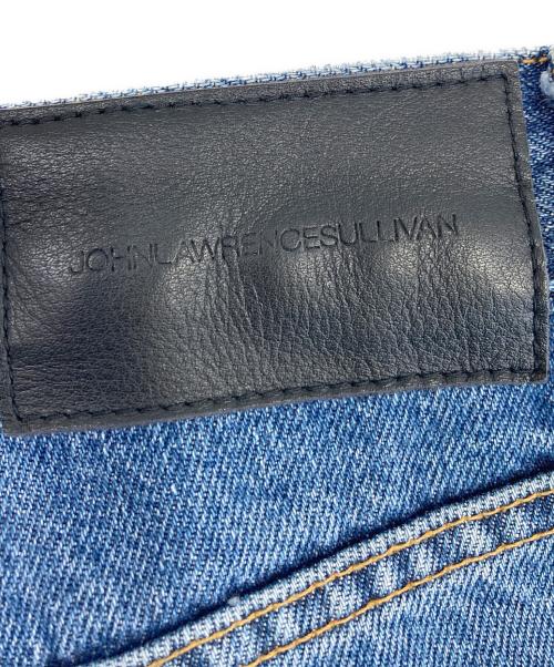 JOHN LAWRENCE SULLIVAN（ジョン ローレンス サリバン）JOHN LAWRENCE SULLIVAN (ジョン ローレンス サリバン) Washed denim center line pants インディゴ サイズ:44の古着・服飾アイテム