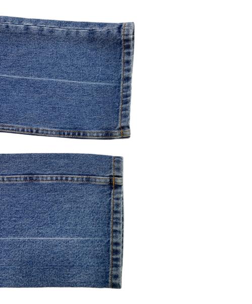 JOHN LAWRENCE SULLIVAN（ジョン ローレンス サリバン）JOHN LAWRENCE SULLIVAN (ジョン ローレンス サリバン) Washed denim center line pants インディゴ サイズ:44の古着・服飾アイテム