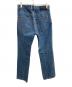 JOHN LAWRENCE SULLIVAN (ジョン ローレンス サリバン) Washed denim center line pants インディゴ サイズ:44：3500円