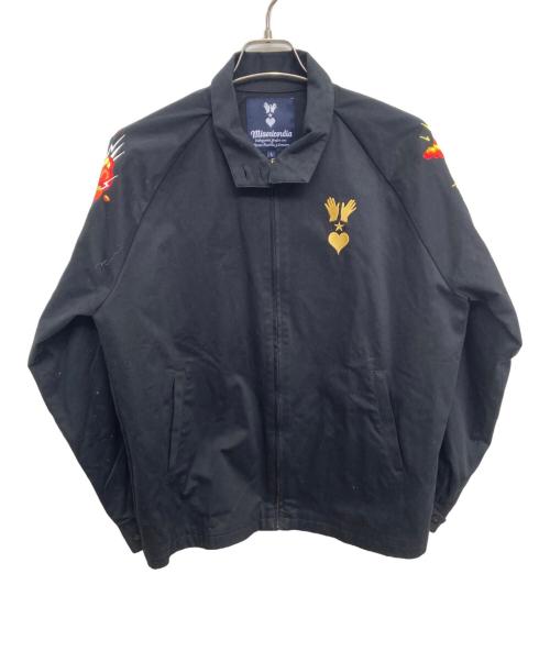 Misericordia（ミゼリコルディア）Misericordia (ミゼリコルディア) 刺繍ドリズラージャケット ブラック サイズ:Lの古着・服飾アイテム