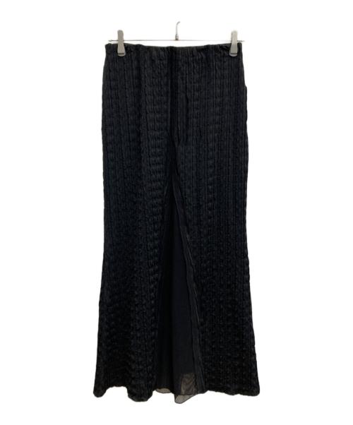RAY BEAMS（レイ ビームス）RAY BEAMS (レイ ビームス) カット ジャカード マーメイドスカート ブラック サイズ:Fの古着・服飾アイテム