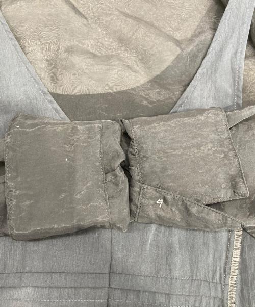 RBS（アールビーエス）RBS (アールビーエス) シアー レイヤード ワンピース ブラックの古着・服飾アイテム