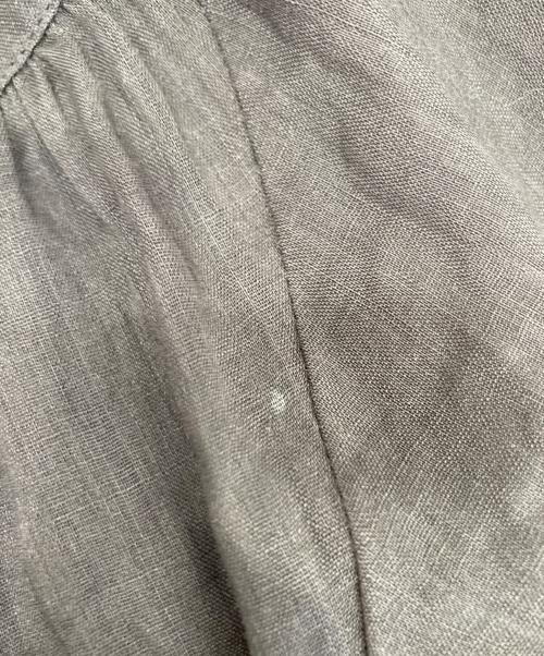 porter des boutons（ポルテデブトン）porter des boutons (ポルテデブトン) リネンボレロ グレー サイズ:無しの古着・服飾アイテム