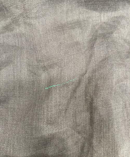 porter des boutons（ポルテデブトン）porter des boutons (ポルテデブトン) リネンボレロ グレー サイズ:無しの古着・服飾アイテム