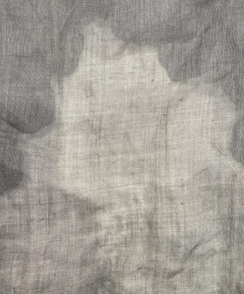 porter des boutons（ポルテデブトン）porter des boutons (ポルテデブトン) リネンボレロ グレー サイズ:無しの古着・服飾アイテム