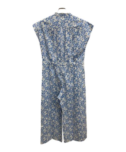 porter des boutons（ポルテデブトン）porter des boutons (ポルテデブトン) ノースリーブオールインワン ブルー サイズ:無し 未使用品の古着・服飾アイテム