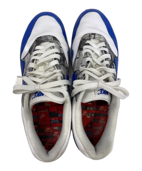 NIKE（ナイキ）NIKE (ナイキ) AIR MAX 1 PRNT ブルー サイズ:27cmの古着・服飾アイテム