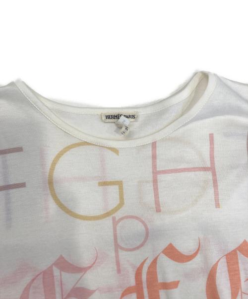 HERMES（エルメス）HERMES (エルメス) Tシャツ ホワイト サイズ:Sの古着・服飾アイテム