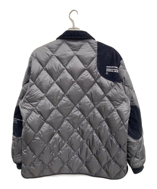 MONCLER（モンクレール）MONCLER (モンクレール) FRAGMENT DESIGN (フラグメントデザイン) キルティングダウンジャケット ブラック サイズ:4の古着・服飾アイテム