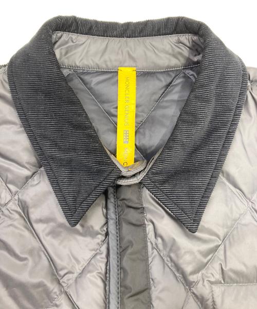 MONCLER（モンクレール）MONCLER (モンクレール) FRAGMENT DESIGN (フラグメントデザイン) キルティングダウンジャケット ブラック サイズ:4の古着・服飾アイテム