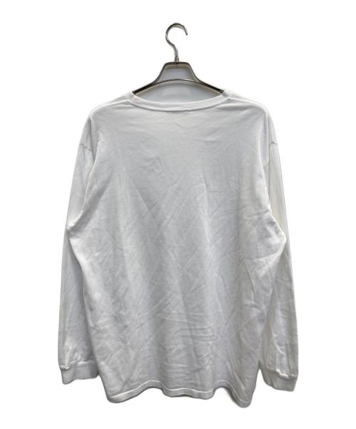 AURALEE（オーラリー）AURALEE (オーラリー) 長袖カットソー ホワイト サイズ:5の古着・服飾アイテム