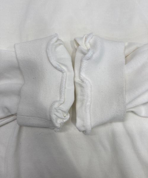 AURALEE（オーラリー）AURALEE (オーラリー) 長袖カットソー ホワイト サイズ:5の古着・服飾アイテム